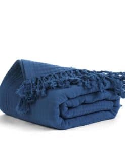 Manta de Muselina de Algodón 100%, Manta de Gasa de 50"X60"