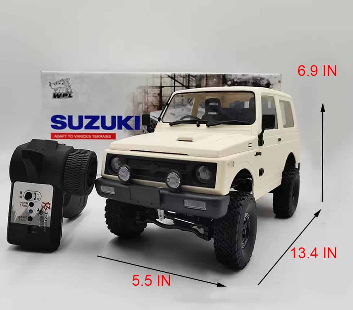 Camión RC Apawband WPL C74 1/10 RC Rock Crawler Off Road - Imagen 7