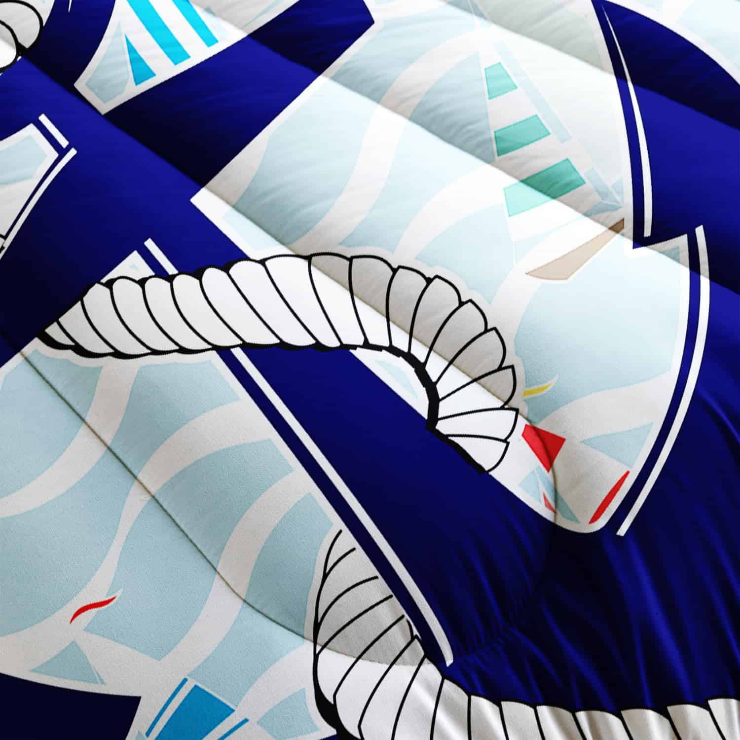 Juego de Ropa de Cama 3D de Ancla para Niños, Color Velero - Imagen 7