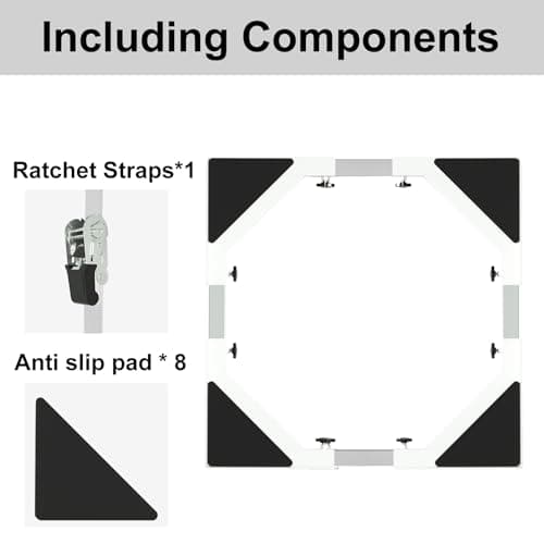 Kit de Apilamiento para Lavadora y Secadora Todo en Acero - Imagen 5