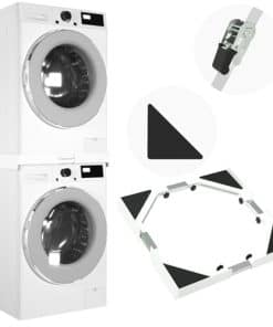 Kit de Apilamiento para Lavadora y Secadora Todo en Acero