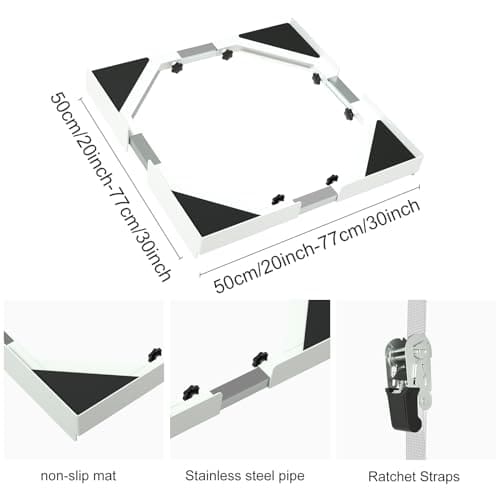 Kit de Apilamiento para Lavadora y Secadora Todo en Acero - Imagen 3