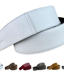 Correa de guitarra de cuero de grano completo "The