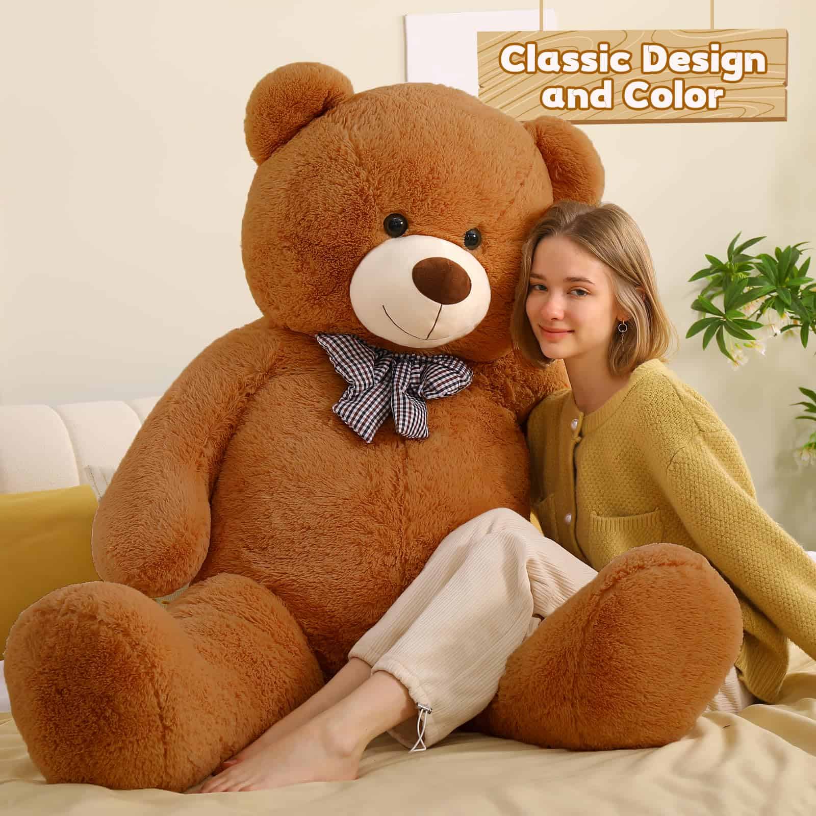 Oso de Peluche Gigante Toys Studio, 59 pulgadas de Altura - Imagen 5