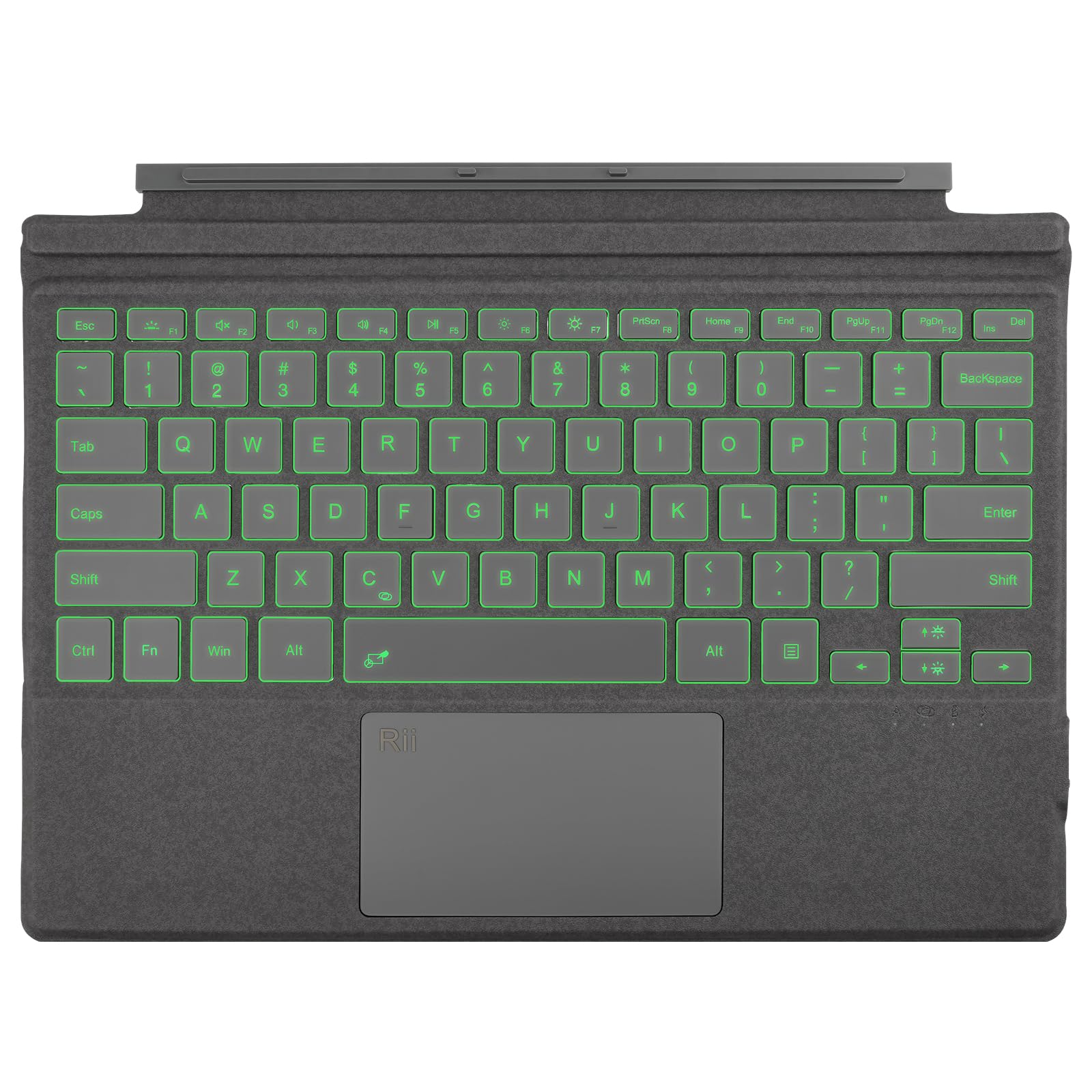 Teclado Rii para Surface Pro 7, Bluetooth 5.2,
