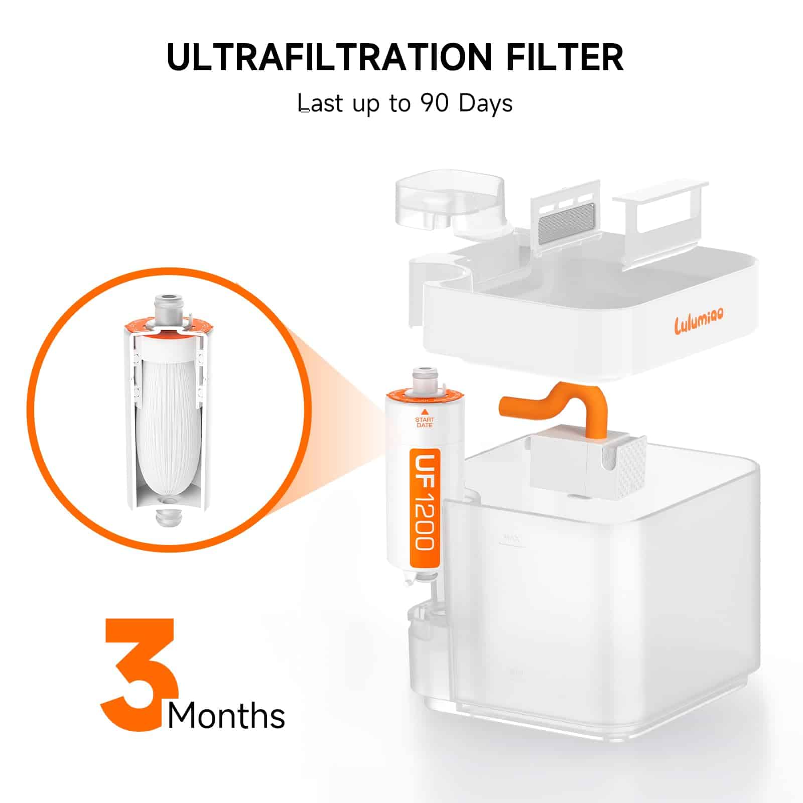 Fuente de Agua Automática para Mascotas Lulumiao, Fuente de - Imagen 6