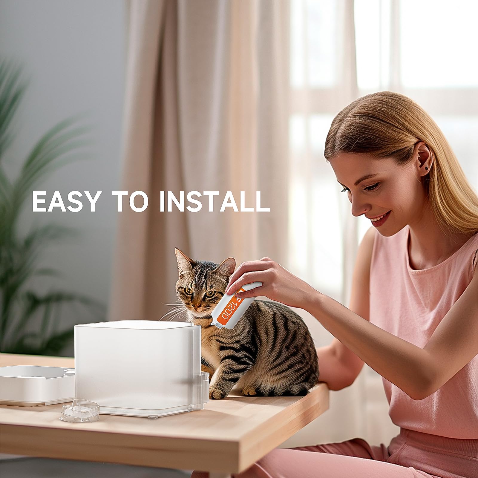 Fuente de Agua Automática para Mascotas Lulumiao, Fuente de - Imagen 5