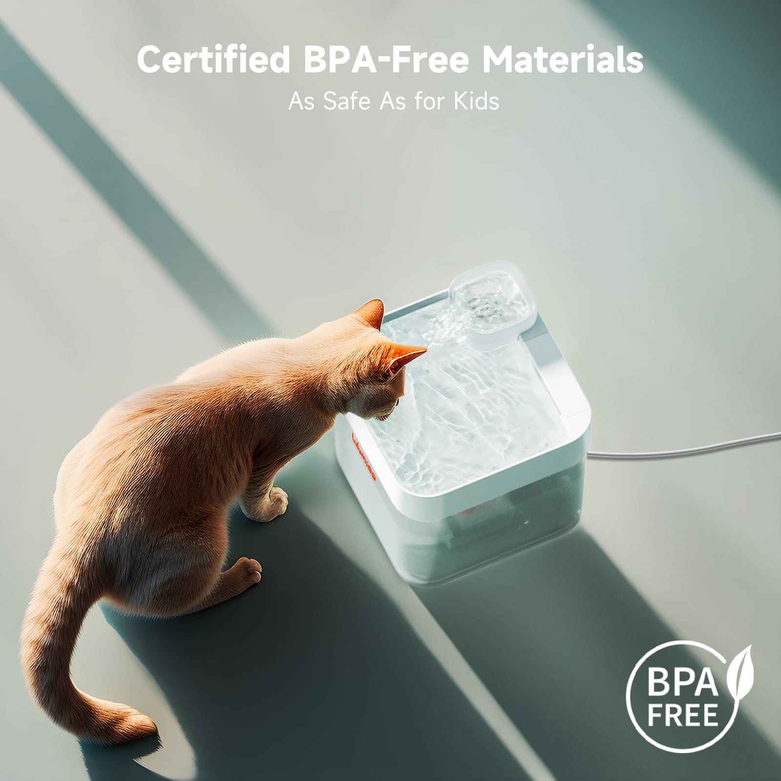 Fuente de Agua Automática para Mascotas Lulumiao, Fuente de - Imagen 8