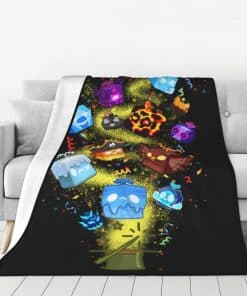 Manta de Microfelpa Ultra Suave Blox Fruits Manta de