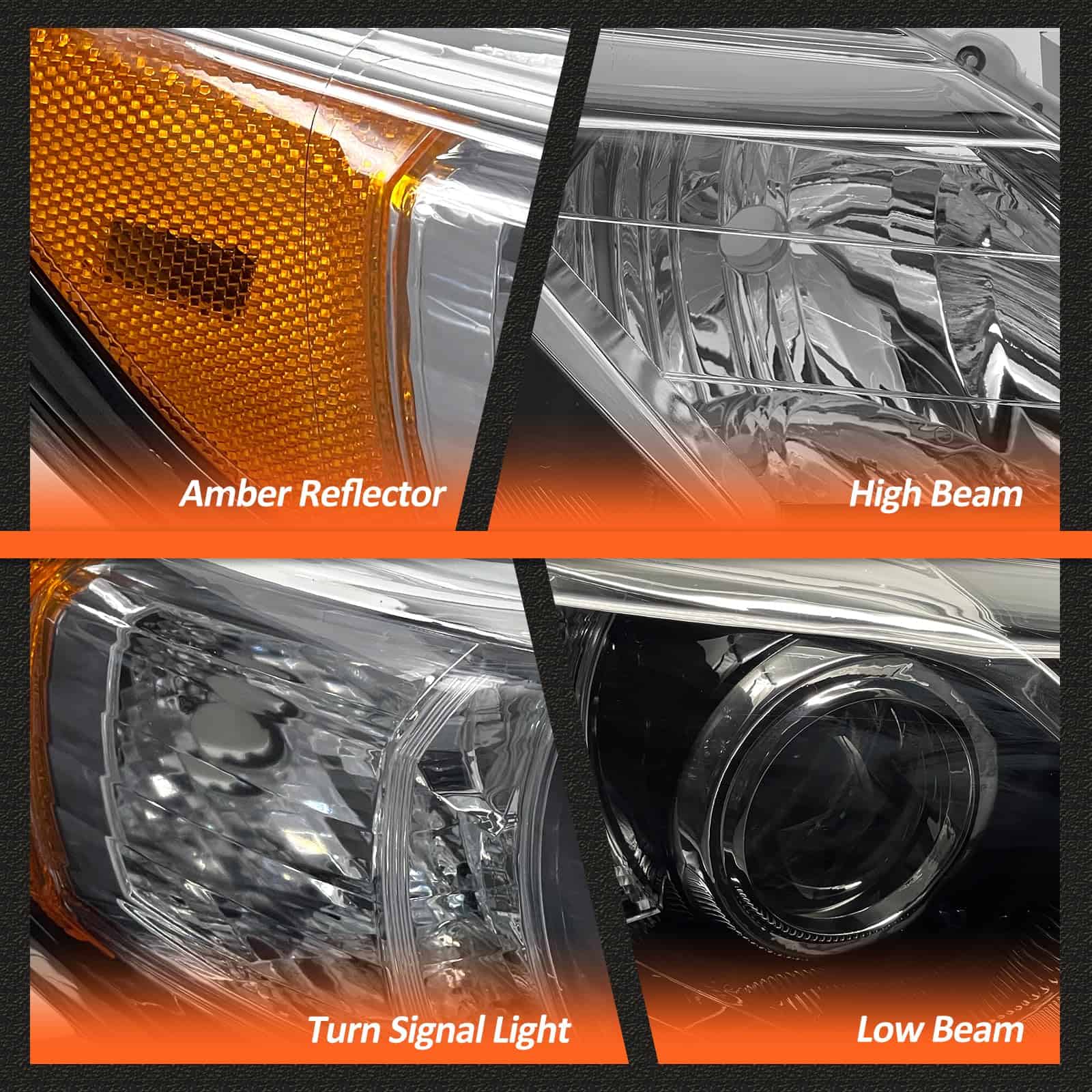 Conjunto de faros delanteros AXLAHA compatible con Toyota - Imagen 7