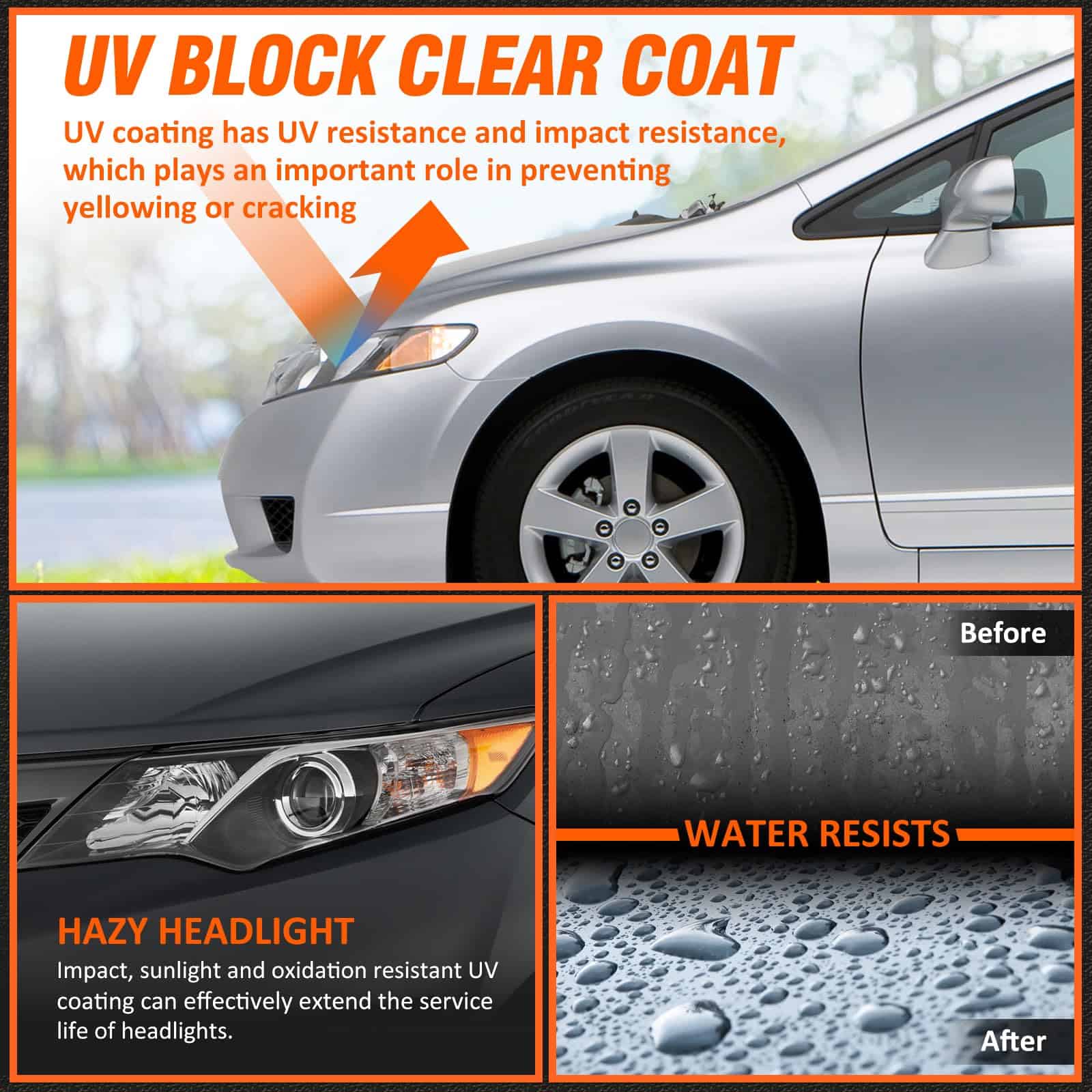 Conjunto de faros delanteros AXLAHA compatible con Toyota - Imagen 8