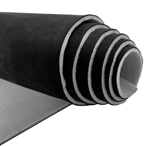 Halero 85� � 60� Tela de Techo de Gamuza Negra para