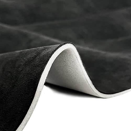 Halero 85� � 60� Tela de Techo de Gamuza Negra para - Imagen 6