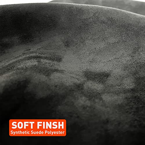 Halero 85� � 60� Tela de Techo de Gamuza Negra para - Imagen 4