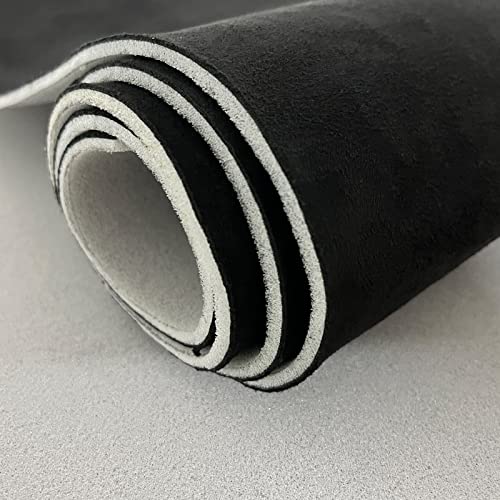 Halero 85� � 60� Tela de Techo de Gamuza Negra para - Imagen 3