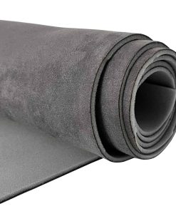 Tela de Terciopelo para Techo de Automóvil en Suede Gris