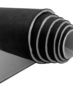 Tela de gamuza para forro de techo de automóvil negro de