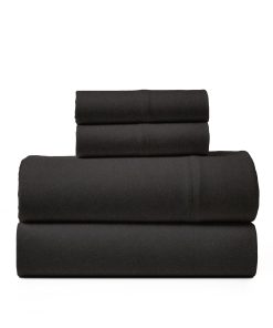 Juego de sábanas de jersey Road Trip -Negro