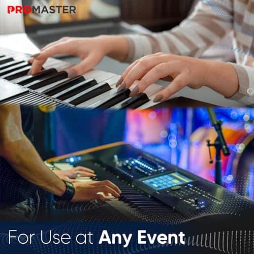 Soporte de Teclado de Diseño en Z ProMaster - Ajustable de - Imagen 8