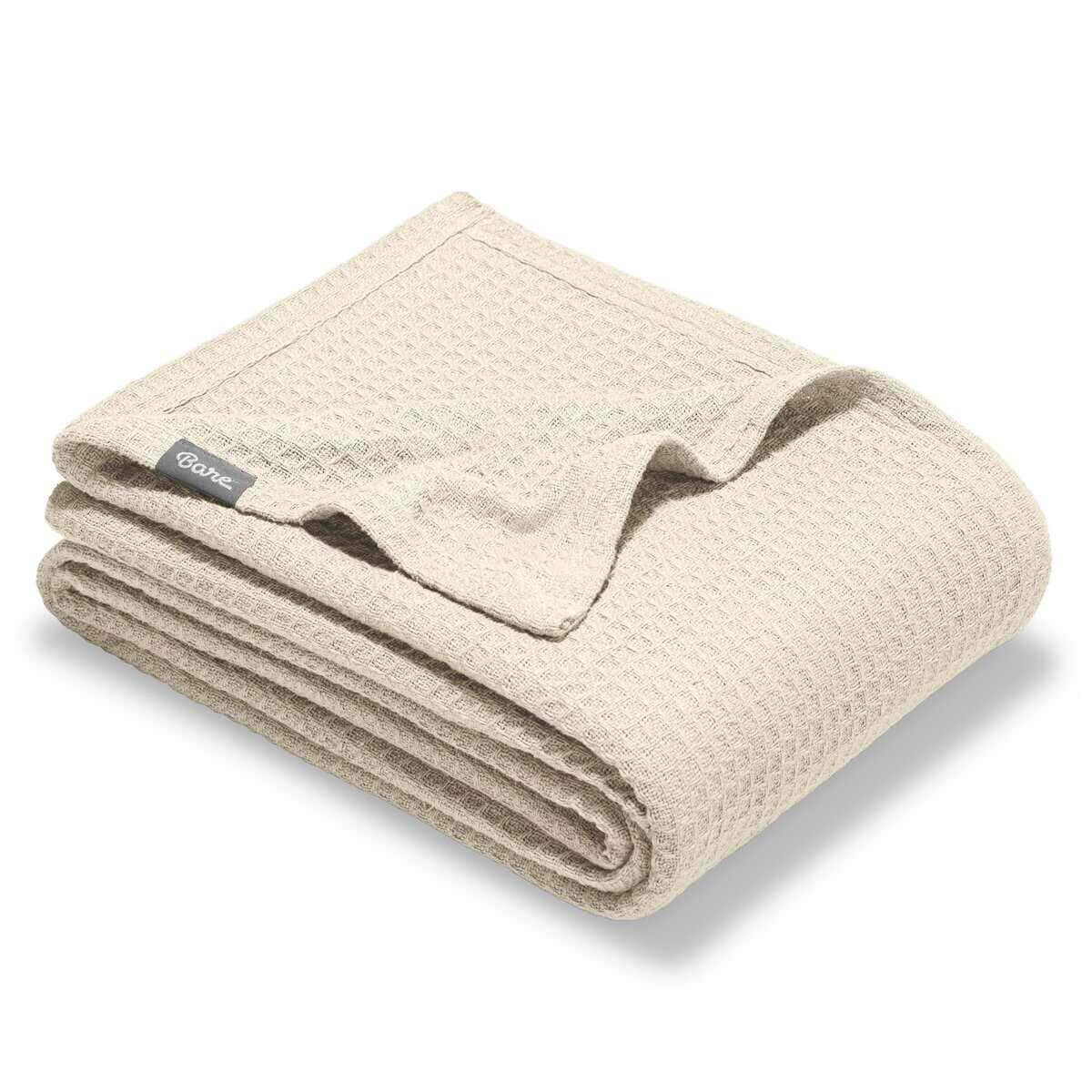 Manta de Gofre Oyster Bare Home, Full/Queen 90Wx90L, 100%