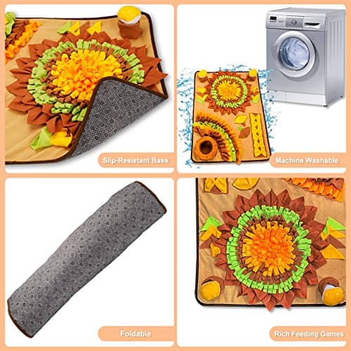 Tapete de Rastreo para Perros KRixi, Tapete de Olfateo de - Imagen 7