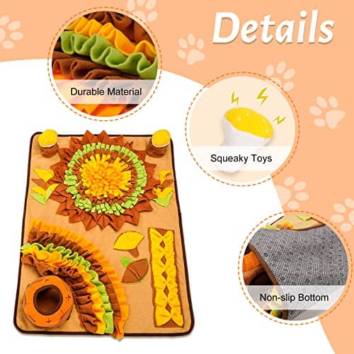 Tapete de Rastreo para Perros KRixi, Tapete de Olfateo de - Imagen 6