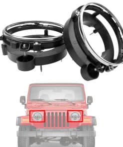 Soportes de bombilla para faro LH & RH para Jeep Wrangler