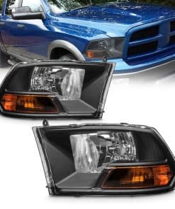Faros Delanteros Compatibles con Dodge Ram 1500 2009-2014