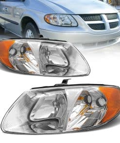 Ensamblaje de faro AS 2001-2007 Dodge Caravan para 01-07
