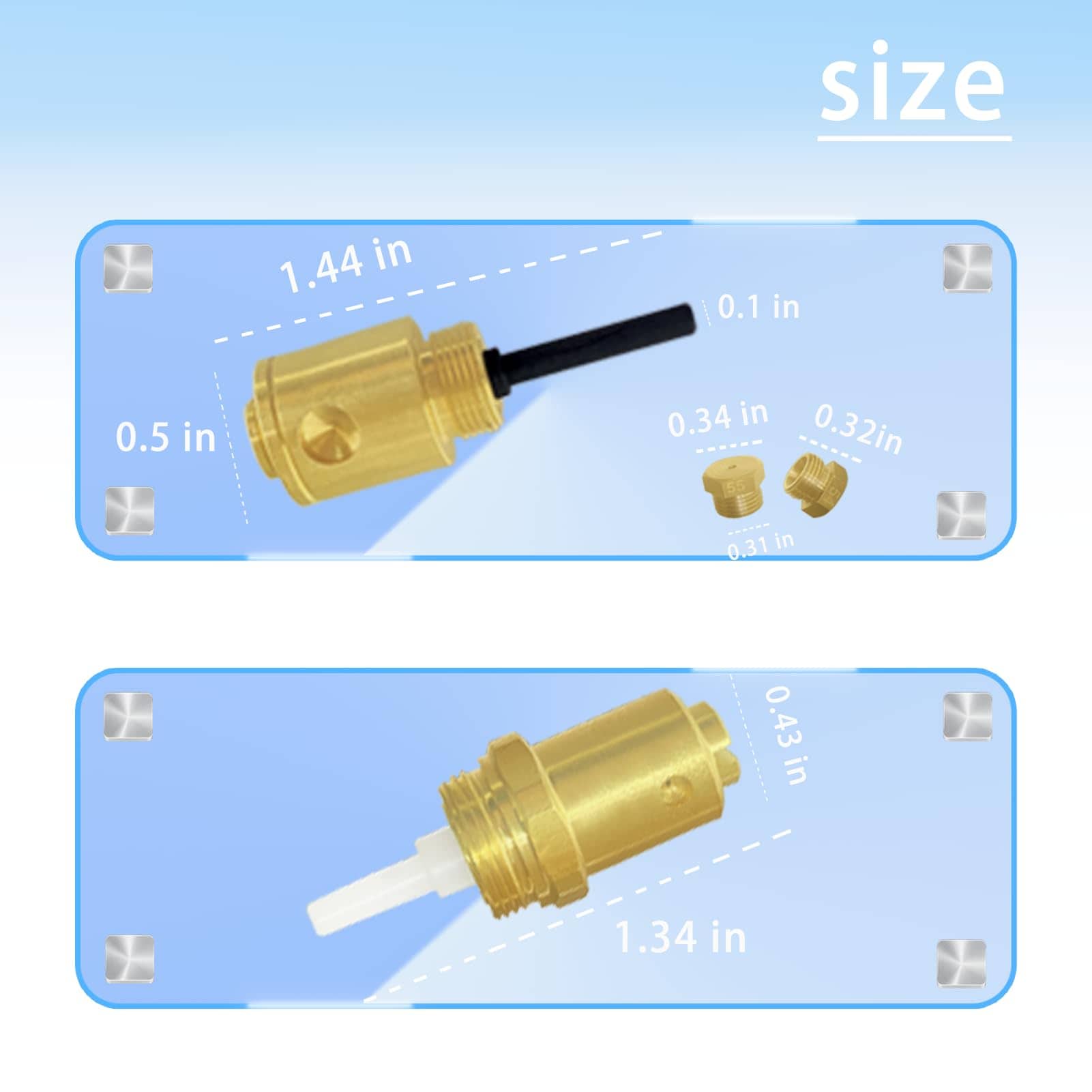 Kit de conversión de gas natural a propano para secadora - Imagen 4