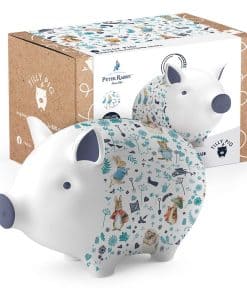Alcancía de cerámica Tilly Pig para niños Beatrix Potter