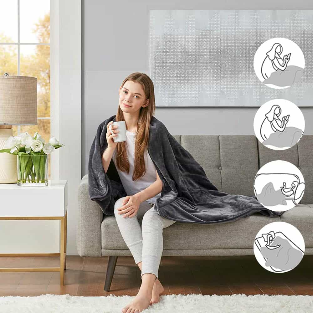 Manta Térmica SLuB, Manta Eléctrica de Franela, Manta - Imagen 5