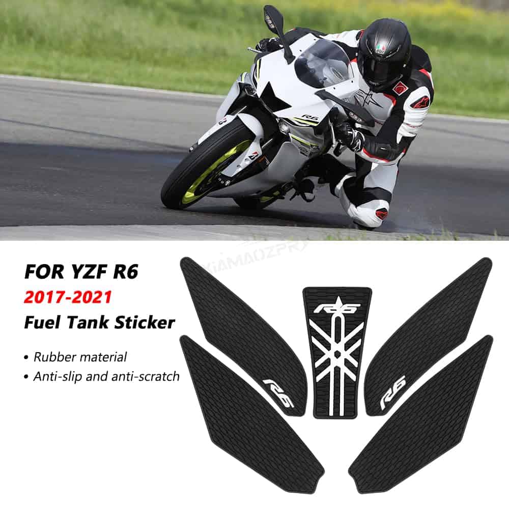 Para YZF-R6 YZF R6 2017-2021 Protector de tanque lateral - Imagen 9