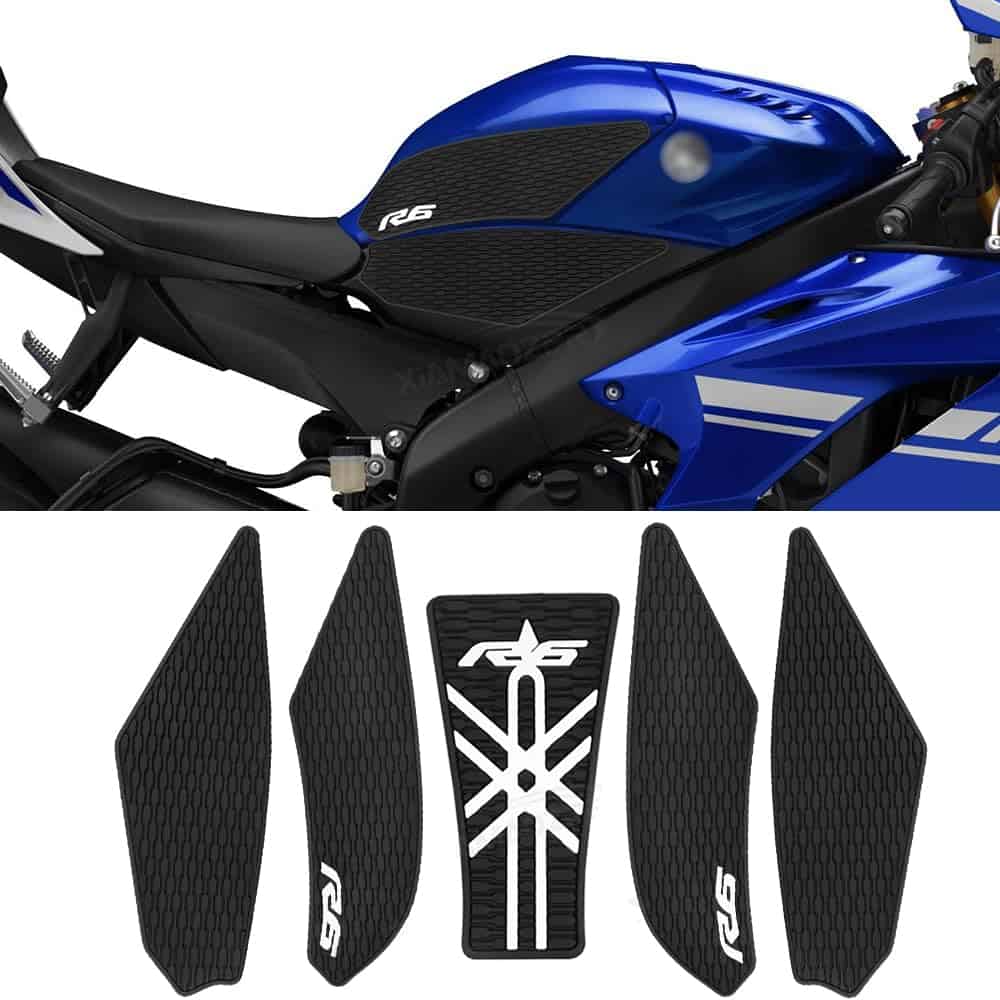 Para YZF-R6 YZF R6 2017-2021 Protector de tanque lateral