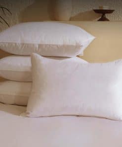 Set de 4 Almohadas de Pluma de Ganso BHZ Tamaño Estándar,