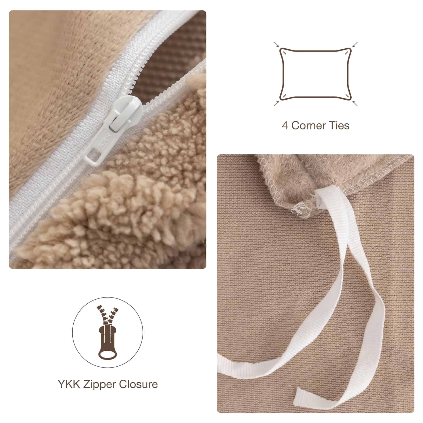 Juego de Funda Nórdica King Size Levoo de Peluche Ultra - Imagen 6