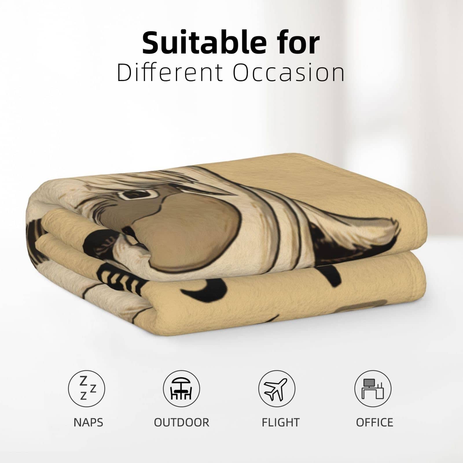 Manta de Lana Polar Ultra Suave para Todas las Estaciones - Imagen 4