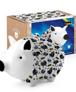 Hucha de cerámica Tilly Pig para niños y niñas con diseño
