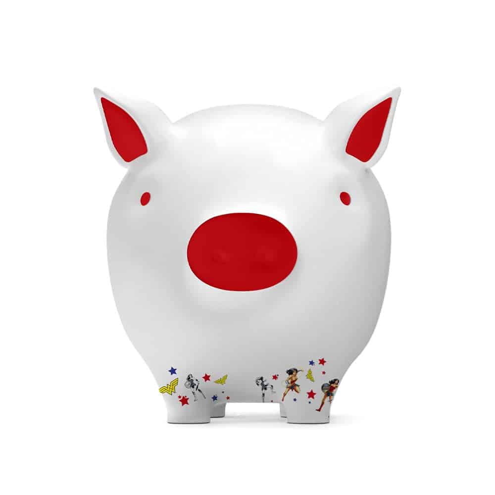 Hucha de cerámica Tilly Pig para niños y niñas diseño de - Imagen 6
