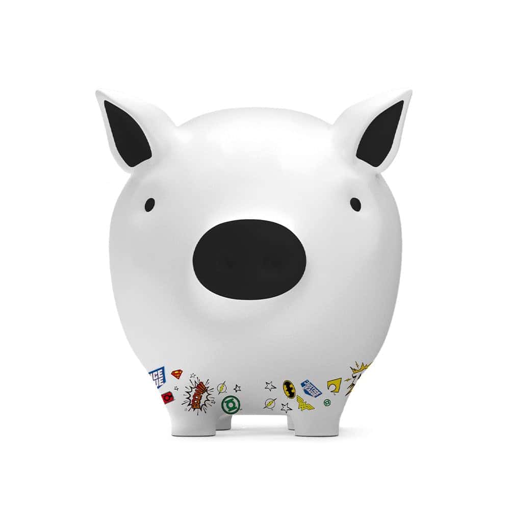 Alcancía de cerámica Tilly Pig para niños y niñas de DC - Imagen 6