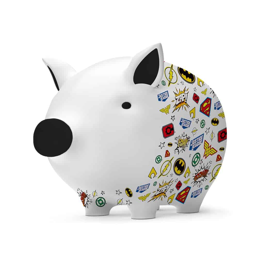 Alcancía de cerámica Tilly Pig para niños y niñas de DC - Imagen 3