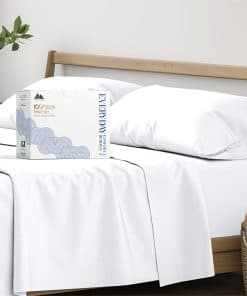 Juego de sábanas de algodón orgánico 100% Mayfair Linen