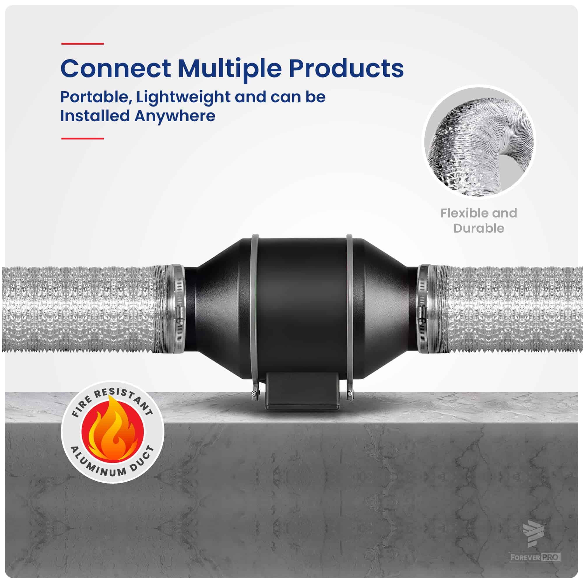 Manguera de conducto para secadora ForeverPRO flexible de - Imagen 5