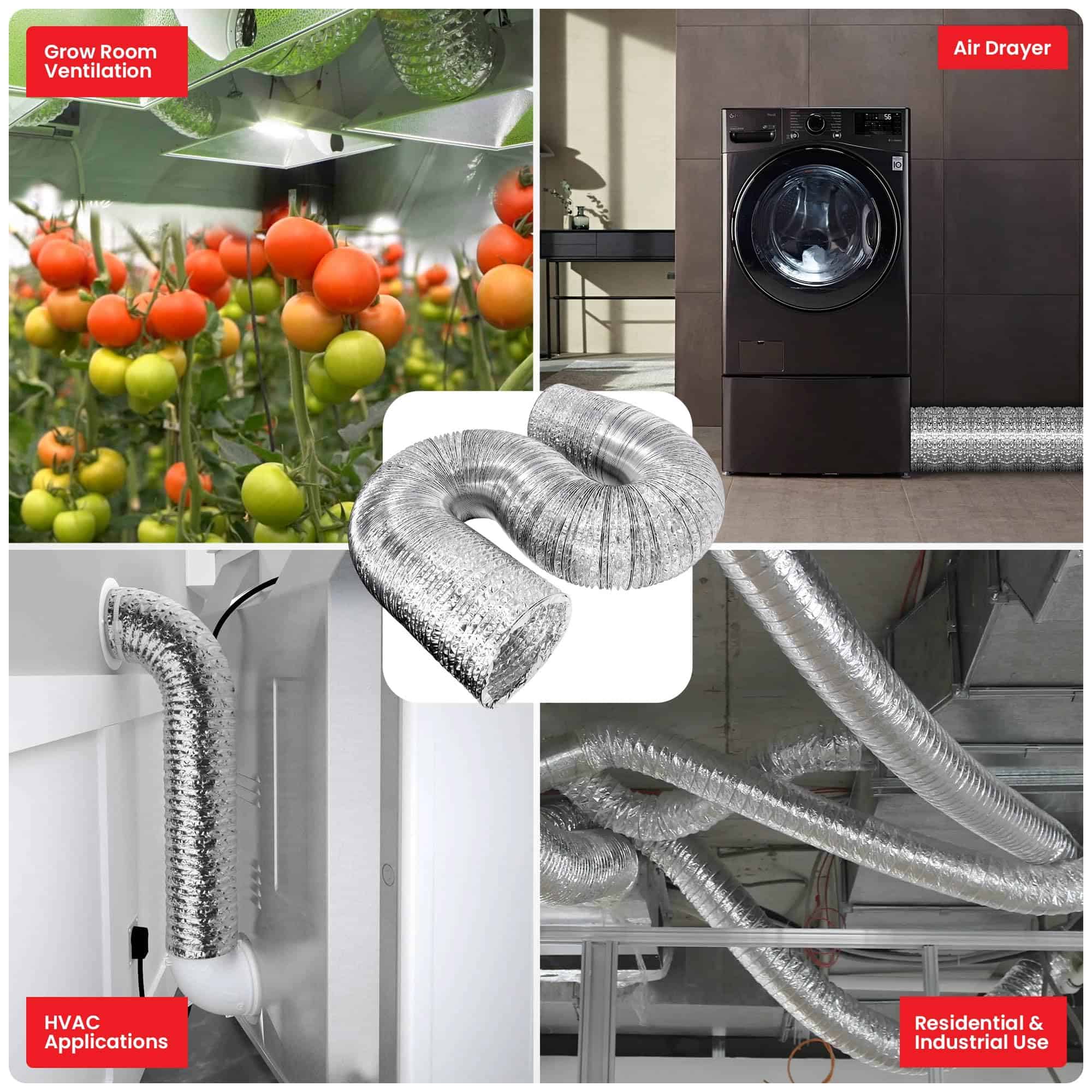 Manguera de conducto para secadora ForeverPRO flexible de - Imagen 7