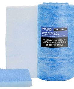 Rollo de Filtro de Escape para Cabina de -Azul