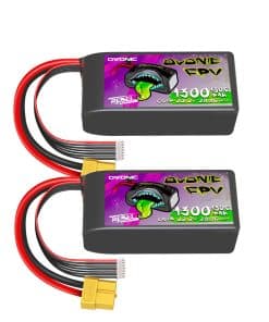 Batería Lipo OVONIC 22.2V 1300 mAh 130C con Conector XT60 -