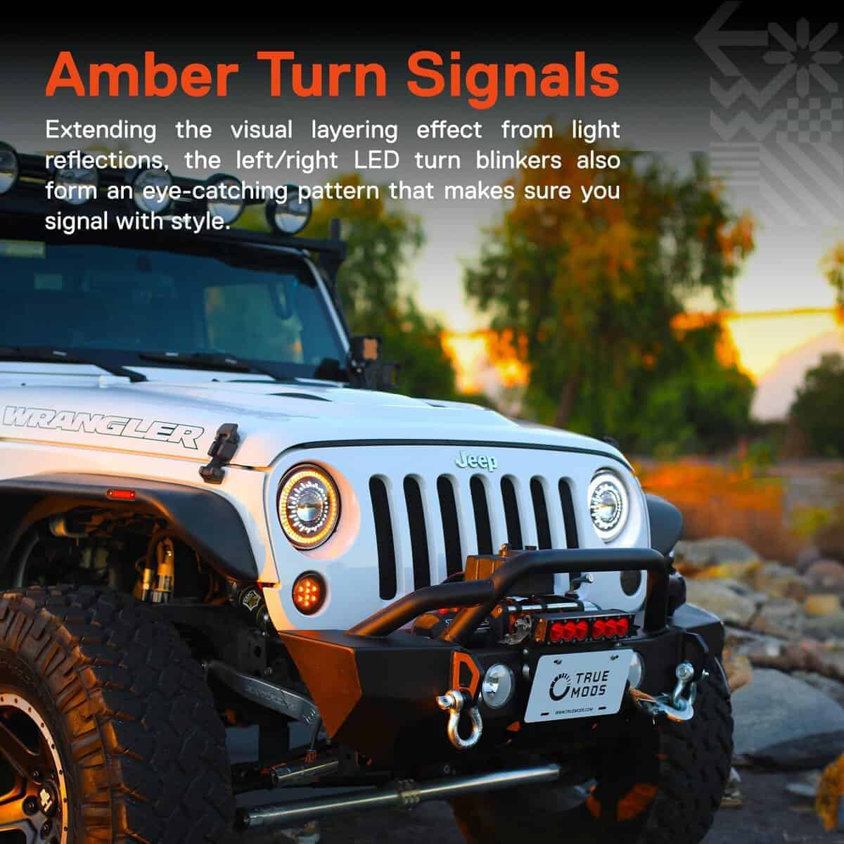 Faros LED TRUE MODS de 7 pulgadas Redondos H6024 [Aprobados - Imagen 4