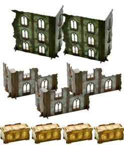 Kit de Creación de Battlezone Jucoci 15PCS Set de Terreno