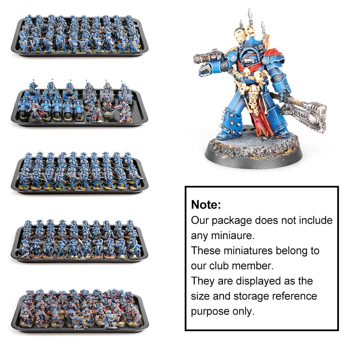 Estuche de Almacenamiento para Miniaturas Jucoci (con 3 PCS - Imagen 8