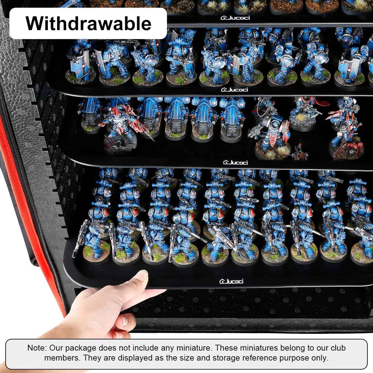 Estuche de Almacenamiento para Miniaturas Jucoci (con 3 PCS - Imagen 7